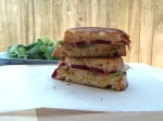 Beetroot, Avocado & White Bean Grilled Cheese